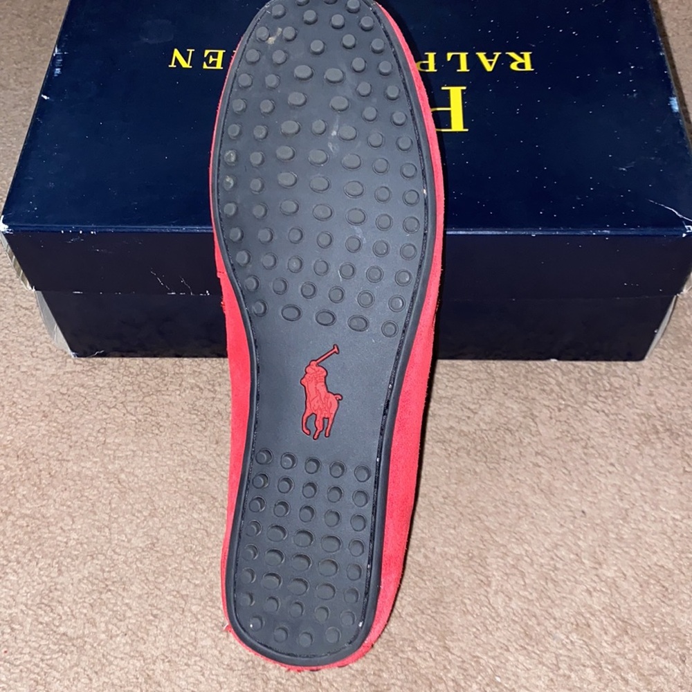Suede Ralph Lauren Loafers Size 10 - Picture 4 of 4